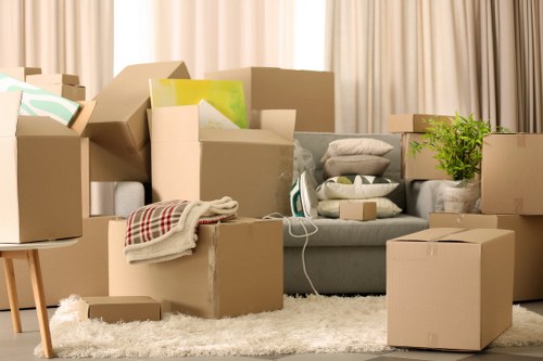 Local removals team supporting a move in Chelsfield