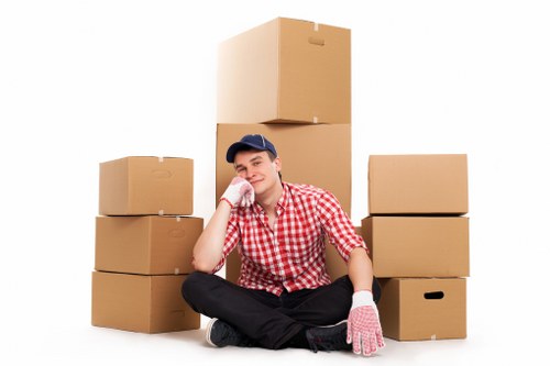 Commercial removals service for a business move in Chelsfield
