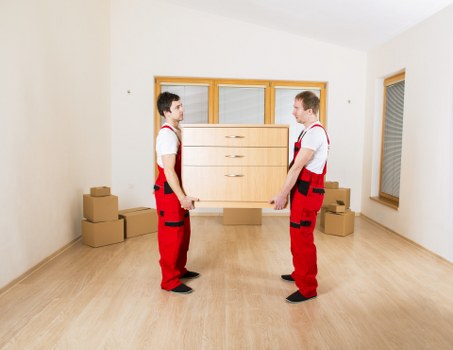 Local removalists handling access and parking on a Chelsfield street